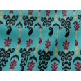 thumbnail image 4 of oneOone Viscose Jersey Fabric Stripe & Paisley Ikat Print Fabric BTY 60 Inch Wide, 4 of 5