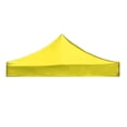thumbnail image 1 of Square Replacement Canopy Gazebo Shelter Shade for Summer - Waterproof & Yellow, 1 of 8