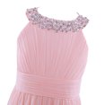 thumbnail image 2 of AAMILIFE Robe Fille Brodée Fleur Formelle Fête Robe de Bal Bal Princesse Demoiselle d'Honneur Robe de Mariage, 2 of 4