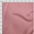thumbnail image 4 of oneOone Tissu en Rayonne Rouge Géométrique pour Robe Tissu Imprimé au Mètre 56 Pouces de Large, 4 of 5