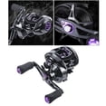 thumbnail image 1 of Moulinet Baitcasting, Moulinet de Lancer, Baitcaster - Frein, Rapport de Vitesse 7,2:1, 2+ Roulements, Poignée Ergonomique Allongée - Moulinet de Pêche à l'Achigan, Droitier, 1 of 10