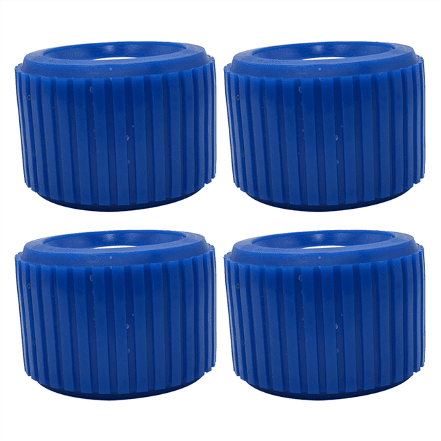 Boat Trailer Ribbed Wobble Rollers, Trailer Roller Boat Ramp Rollers Boat Lift Wheels Kit for Boat Yacht Trailer,4pcs