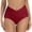 Red, variant on B91xZ Women's Bikini Bottom Twist Front Cheeky Swimsuit Ruched Bathing Suit Bottoms,Green M
