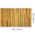thumbnail image 3 of Fabstyles Premium 100% Cotton Rug, Handmade Area Rag Rug for Living Room, Hallway, Patio, 3 of 3