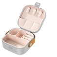 thumbnail image 1 of Earring Ring Jewelry Display Storage Box Case Organizer Flannel Tray Gift, 1 of 1