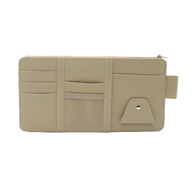 Transemion Durable Car Storage Solution - Easy Assembly And Organized Space Car Accessories Interiors Beige (Zips upgrad) 1Set
