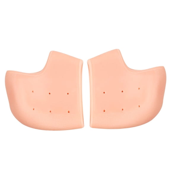 Perforated Heel Cover Men'S And Women'S Heel Protective Cover Heel Damping Soft And Comfortable Heel Cover Spa Socks For Dry Foot Skin Care