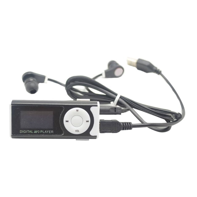 Digital Music MP3 Player Mini USB OLED Screen MP3 player Mini MP3 Support 16/32GB Micro SD TF Card Light Clip Design Flashlight