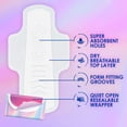 thumbnail image 4 of Always Pocket with FlexFoam Pads, Size 1, Regular, with Wings, Unscented, 4 of 20
