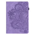 thumbnail image 1 of For Amazon Fire Max 11 2023 Case Folding Stand Smart Stand PU Leather Tablet Cover for Fire Max 11 Inch Fire Max 11 Tablet Case purple-flower For Fire Max 11 2023, 1 of 6