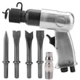 thumbnail image 1 of Industrial Powerful Handle Straight Type Air Chisel Pneumatic Hammer Shovel Tool 150mm, 1 of 14