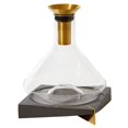 thumbnail image 1 of Rabbit Wine Decanter with Wood Base, 1 of 4