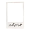 thumbnail image 4 of Raindrops 3Pcs White Paper Photo Prop Frame for Wedding Party Creative Picture Frame Prop for Unforgettable Memories, 4 of 8