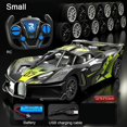 thumbnail image 1 of Voiture de Sport RC 4WD à Grande Vitesse, Télécommande, Mini Modèle Réduit, Véhicule Électrique de Dérive et de Course, Jouets pour Garçons et Enfants, Rentrée Scolaire, Vert, 21 cm, 1 of 6