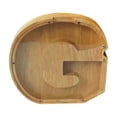 thumbnail image 1 of Boîte de Rangement en Bois pour Lettres Anglaises, Verre Transparent, 1 of 6