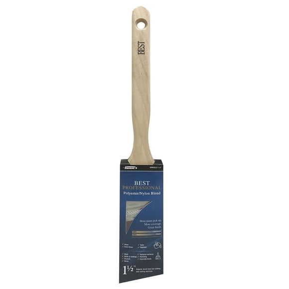 Pintar Manufacturing Corp. Best Professional 1.5" Angular Paint Brush