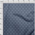 thumbnail image 3 of oneOone Polyester Spandex Blue Fabric Damask Dress Material Fabric Print Fabric By The Yard 56 Inch Wide, 3 of 5