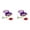Purple 2Packs, variant on Aquarium Leaves Decoration For Creating Natural Habitat Spawning Breeding Environment Suitable Small Large Tanks, 7.5 cm, Purple 2Packs