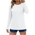 thumbnail image 2 of Ailaofu Women's Sun Shirts Protection Rash Guard Long Sleeve Swim Shirts Quick Dry Lightweight Workout Tops, 2 of 7