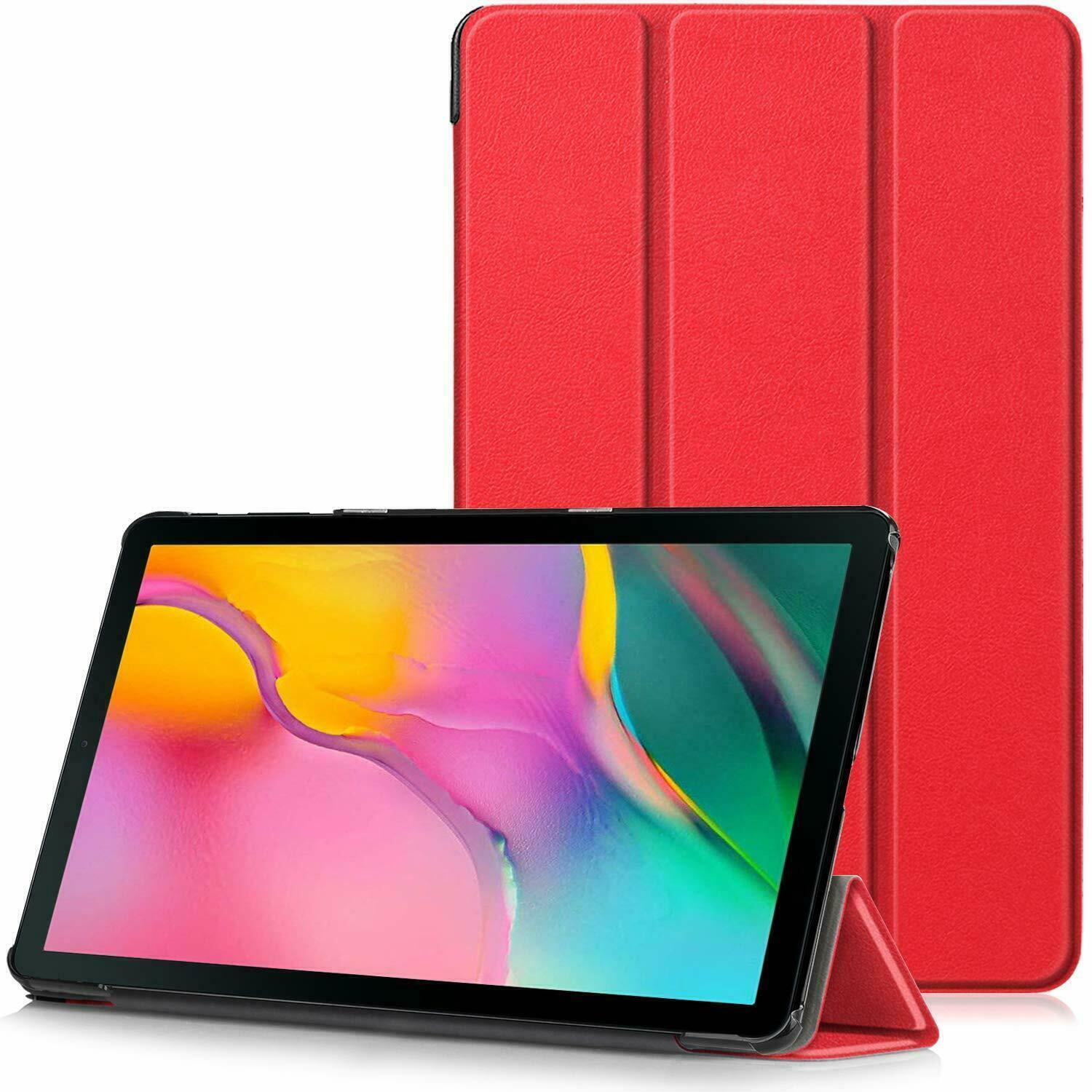 Case for Samsung Galaxy Tab A7 10.4'' 2020 Case SM-T500/T505/T507 PU Leather Cover Flip Stand Shell Multi-Angle Viewing