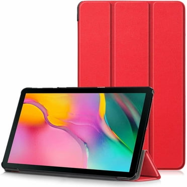 Samsung Galaxy Tab A7 Lite 8.7" 2021 Tablet Smart Leather Stand Flip Case Cover - Red