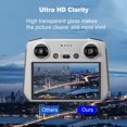 thumbnail image 4 of OUSITAID Mini 3 Pro Protecteur d'Écran DJI Mini 3 Pro Protecteur d'Écran en Verre Trempé Compatible avec Télécommande RC DJI Accessoires Dureté 9H Verre Trempé Anti-Rayures, 4 of 7