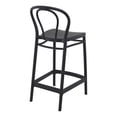 thumbnail image 2 of Compamia Victor Tabouret de Comptoir Intérieur Extérieur - Ensemble de 1, Noir, 2 of 5