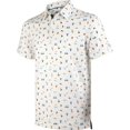 thumbnail image 1 of Men's Golf Shirts Short Sleeve Moisture Wicking Dry Fit Print Patterns Collared Performance Polo Golf Shirts for Men, 1 of 6
