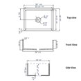 thumbnail image 5 of ALFI brand ABF2418-GM Kitchen Sink, Grey Matte, 5 of 5