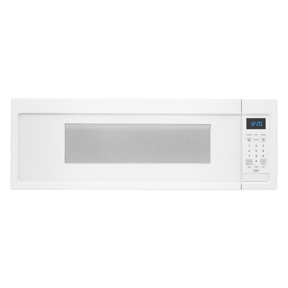 Whirlpool 1.1 cu ft. Over-the-Range Low Profile Microwave Hood Combination - 360 CFM white
