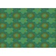 thumbnail image 1 of Ahgly Tapis Rectangulaire Lavable en Machine Intérieur Transitionnel Vert Jungle, 3 Pieds x 5 Pieds, 1 of 7