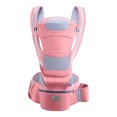 thumbnail image 1 of Multifunctional Newborn Baby Carrier Sling Wrap Versatile Backpack Front Back, 1 of 9