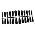 thumbnail image 1 of Maoww 24 Pieces False Nails Glitter Shimmering Powder Full Cover Artificial Nail Tips Simple Operation Fingernail Decal DIY Accessory black, 1 of 9