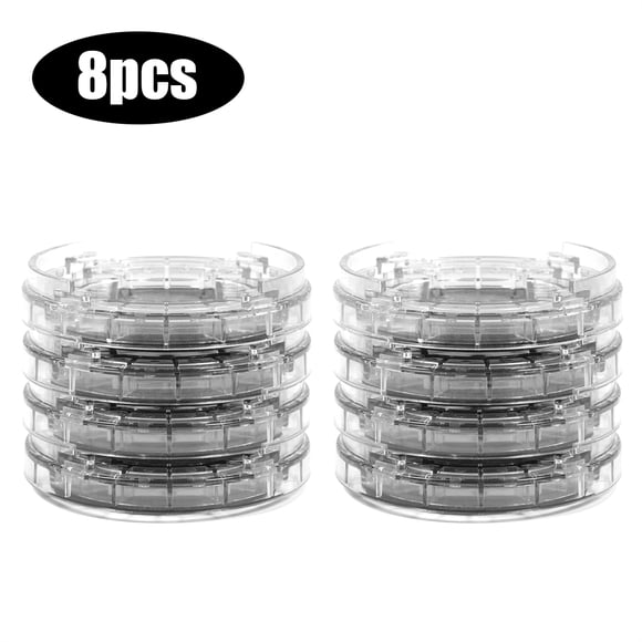 Ccdes Table Risers,8pcs/set Plastic Multi-slot Furniture Leg Risers Non-slip Bed Riser for Table Desk Sofa Chairs,Bed Riser