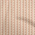 thumbnail image 1 of oneOone Polyester Lycra Rose Brown Fabric Asian Ikat Sewing Craft Projects Fabric Prints By Yard 56 Inch Wide, 1 of 3
