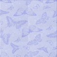 thumbnail image 1 of Ahgly Company Machine Washable Indoor Square Transitional Lavender Blue Area Rugs, 6' Square, 1 of 7