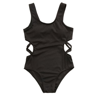 Girls One Piece Swimming Bathing Suit Summer Girls Swimsuits Quick Dry Cute Swimwear Bathing Suits 8-9 Years