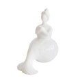 thumbnail image 1 of Sagebrook Home Ceramic 9" Mermaid Figurine, White, 1 of 1