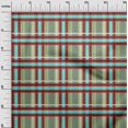 thumbnail image 2 of oneOone Polyester Lycra Fabric Madras Check Decor Fabric Printed BTY 56 Inch Wide, 2 of 4