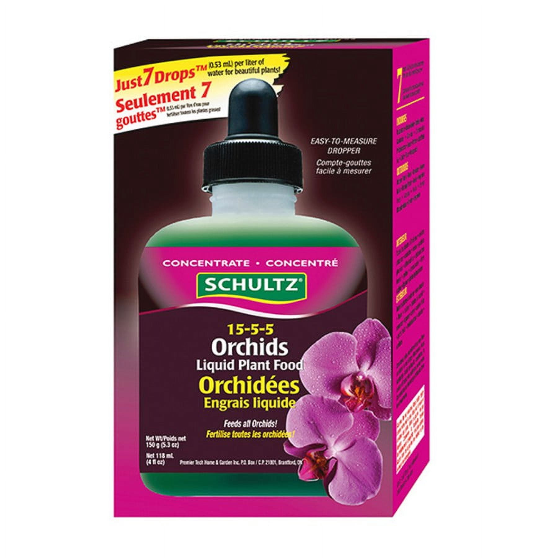Engrais liquide pour orchidées 15-5-5 de Schultz® 150 g