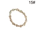 thumbnail image 2 of Coofit Bague de Doigt Simple Ajustable Rétro en Zircon Perlé Bague de Phalange pour Femmes, 2 of 10