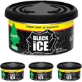 thumbnail image 2 of Little Trees Car Freshener Fiber Can- Black Ice - 4 Pack, 2 of 2
