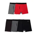 thumbnail image 1 of Fruit Of The Loom Mens Signature Essentials 5 Pack Everyday Stretch Boxer Briefs, 1 of 1