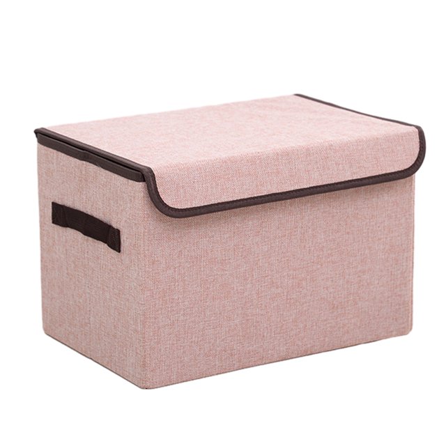 Grands Cubes de Rangement, Boîte Organisatrice Pliable en Tissu avec Couvercle, Bac de Rangement Pliable Robuste pour Garde-Robe pour Vêtements, Jouets et Organisation de la Maison