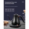 thumbnail image 2 of Electric Gooseneck Kettle Temperature Control, Pour Over Electric Kettle for Coffee and Tea, 100% Stainless Steel Inner, 1200W Rapid Heating, 0.8L, B, 2 of 9