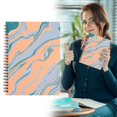 thumbnail image 2 of Clearance School Supplies High School Aesthetic Notebook Cute College Ruled 8x6 Journal/Notebook With Large Pockets And Lined Pages Perfect Supplies To Stay Organized At Work Or School, 2 of 9