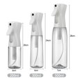 thumbnail image 4 of Graflsoa Large Capacity 200ml Black Fine Mist Spray Bottle for Alcohol Disinfection, Cosmetic Hydration, and Cleaning – Transparent Plastic with Press Pump, Fast Shipping Available, 4 of 7