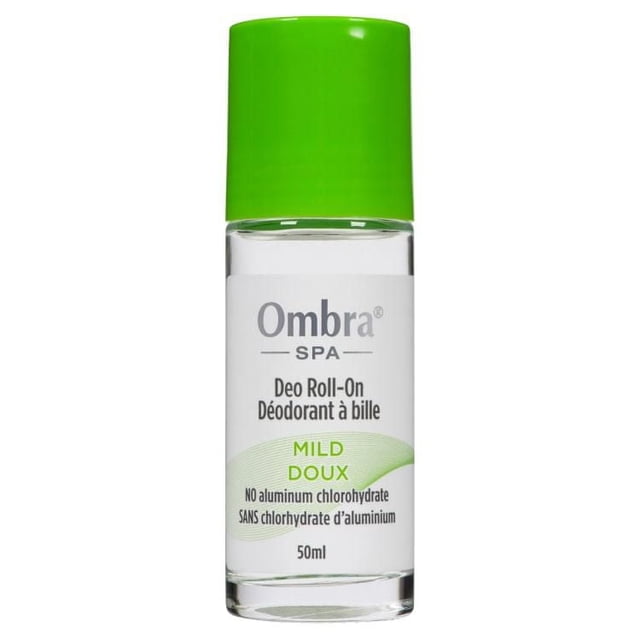Ombra Spa Mild Roll-On Deodorant Aluminum Chlorohydrate Free