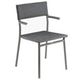 thumbnail image 1 of Lafuma Batyline Duo ORON Fauteuil d'Extérieur, Titane/obsidienne (Ensemble de 2), 1 of 9