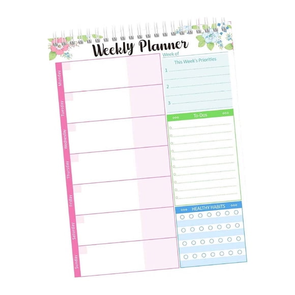 Kbndieu Planner Note Weekly Planner Notepad to Do List Pad with 52 Tear Off Sheets Weekly Calendar Desk Pad for Home and Office Maximizing Productivity 7.5X10 Inches Home Essentials